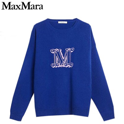 MAX MARA-136608 막스마라 카멜 모노그램 디테일 스웨터