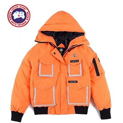 CANADA GOOSE-4071M 캐나다구스 X OVO 콜라보 블랙 칠리왝 야광 파카 남여공용