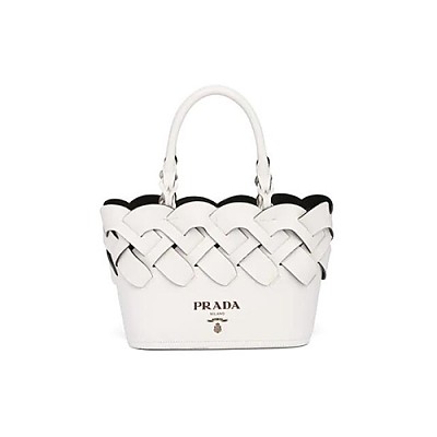 [스페셜오더]PRADA-1BG318 프라다 블랙 트레스 토트백