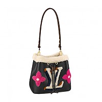 LV-M44020 루이비통 블랙 모노그램 네오노에 MM 버킷 백 26cm