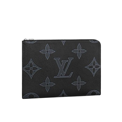 [스페셜오더]LOUIS VUITTON-M63519 루이비통 블랙 에삐 LV 써클 시그니처 포쉐트 주르 GM