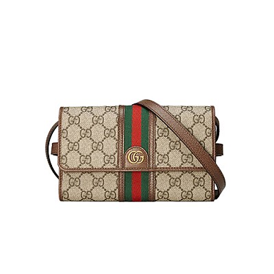 GUCCI-658551 구찌 베이지/에보니 오피디아 GG 미니 숄더백 20cm