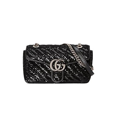 [스페셜오더]GUCCI-443497 4928 구찌 파스텔 블루 GG 마몽 스몰 숄더백