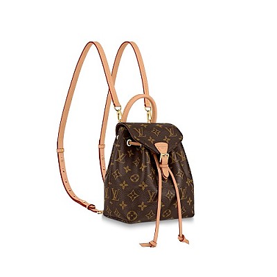 LV-N40708 루이비통 블루 다미에 데님 몽수리 백팩 32cm