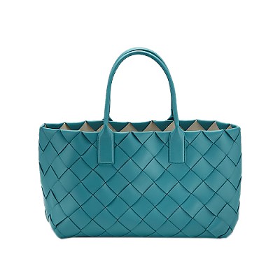 [스페셜오더]BOTTEGA VENETA-630817 #보테가베네타이미테이션 그린워터 인트레치아토 위빙 토트 백