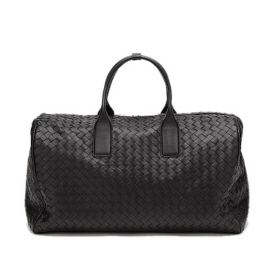 [스페셜오더]BOTTEGA VENETA-630251 보테가 베네타 블랙 인트레치아토 미디엄 더플 여행용 가방