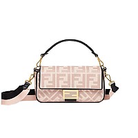 [스페셜오더]FENDI-8BR600 펜디 블랙/베이지 파이톤 바게트