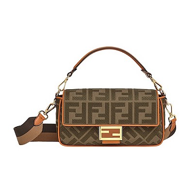 [스페셜오더]FENDI-8BR600 펜디 베이지/블랙 누벅 바게트