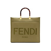 FENDI-8BH386 펜디 브라운 선샤인 미디엄 쇼퍼 백