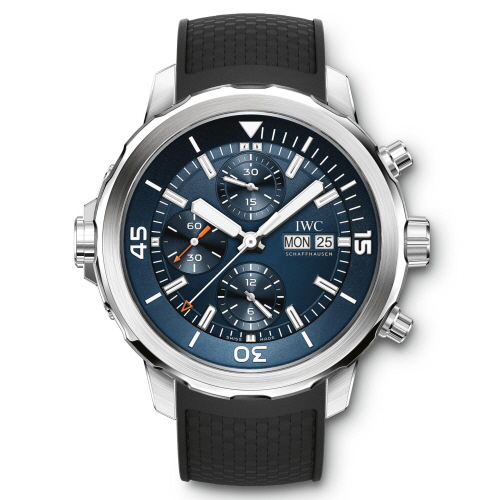 [스페셜오더]IWC-IW376805 아이더블유씨 아쿠아타이머 크로노그래프 엑스페디션 자크 이브 쿠스토 에디션 시계 44mm