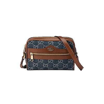 GUCCI-658551 구찌 베이지/에보니 오피디아 GG 미니 숄더백 20cm