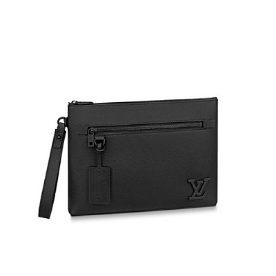 [스페셜오더]LOUIS VUITTON-M57089 루이비통 블랙 LV 에어로그램 폰 파우치