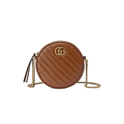 [스페셜오더]GUCCI-550154 9689 구찌 GG 마몽 미니 라운드 숄더백