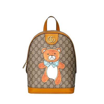 [스페셜오더]GUCCI-‎647816 8595 구찌 GG수프림 도라이몽 x 구찌 스몰 백팩