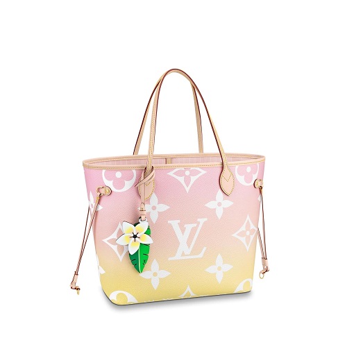 [스페셜오더]LOUIS VUITTON-M45680 루이비통 핑크 모노그램 자이언트 네버풀 MM