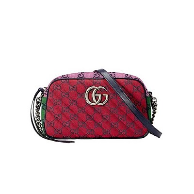 [스페셜오더]GUCCI-447632 9086 홍콩구찌명품 차이니스 발렌타이 데이 GG 마몽 GG 애플 프린트 스몰 숄더백