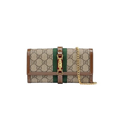 [스페셜오더]GUCCI-‎652681 8375 구찌 블루 데님 재키 1961 체인 월릿