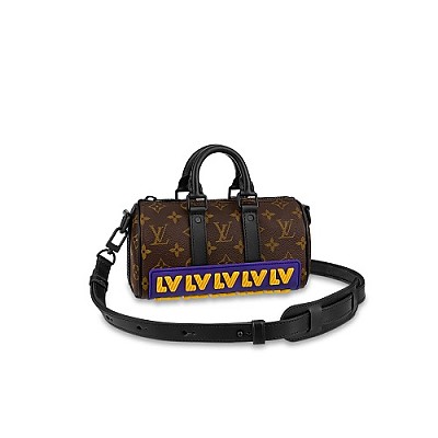 [스페셜오더]LOUIS VUITTON-M57844 루이비통 네이비 블루 모노그램 프린트 키폴 XS