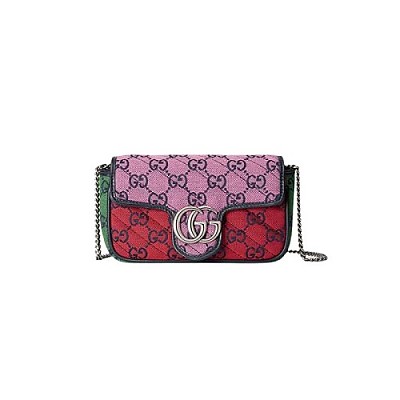 [스페셜오더]GUCCI-476433 7412 구찌 GG 마몽 파스텔 옐로우 마틀라세 수퍼 미니백