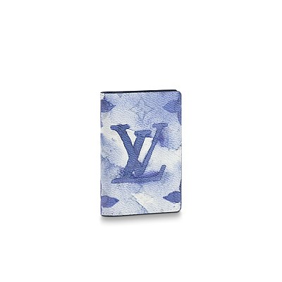 [스페셜오더]LOUIS VUITTON-M30377 루이비통 블루 Louis Vuitton Malletie 프린트 포켓 오거나이저