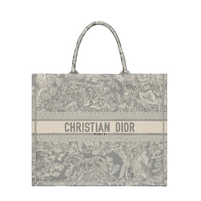 [스페셜오더]DIOR-M1286 디올 그린 DIOR ANIMALS 자수 DIOR BOOK TOTE 백