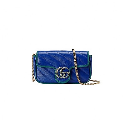 [스페셜오더]GUCCI-‎‎574969 3862 구찌 그린&에메랄드 GG 마몽 수퍼 미니 백