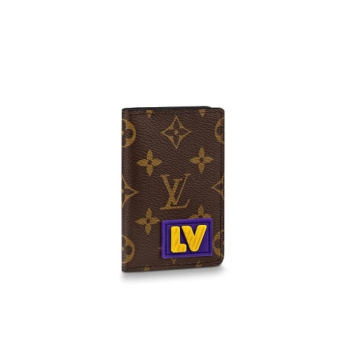 [스페셜오더]LOUIS VUITTON-M45787 루이비통 모노그램 LV 러버 시그니처 패치 포켓 오거나이저