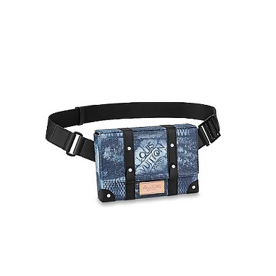 [스페셜오더]LOUIS VUITTON-N50061 루이비통 오션 블루 다미에 솔트 트렁크 슬링백