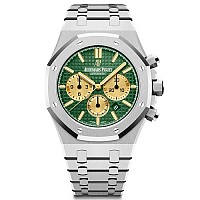 [AP전문OM팩토리][스페셜오더]Audemars Piguet-오데마 피게 로얄 오크 셀프와인딩 크로노그래프 스틸 블랙/블루 다이얼 시계41mm