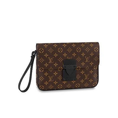 [스페셜오더]LOUIS VUITTON-M80582 루이비통 블랙 모노그램 토뤼옹 S 락 A4 파우치