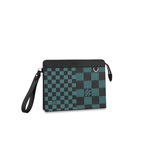 [스페셜오더]LOUIS VUITTON-N60449 루이비통 아쿠아 그린 다미에 인피니 스탠딩 파우치