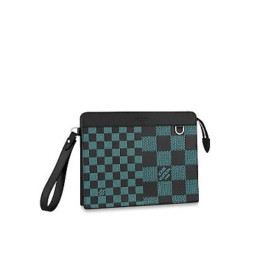 [스페셜오더]LOUIS VUITTON-N60448 루이비통 네이비 블루 다미에 인피니 스탠딩 파우치