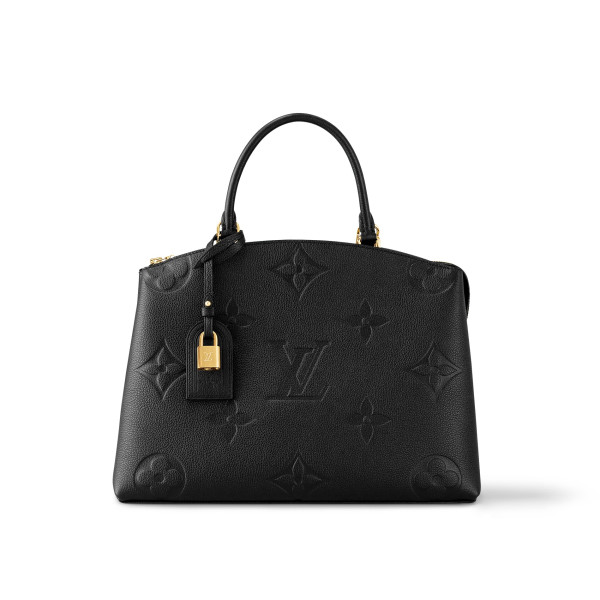 LV-M45811 루이비통 블랙 모노그램 앙프렝뜨 그랑 팔레 토트 백 34cm