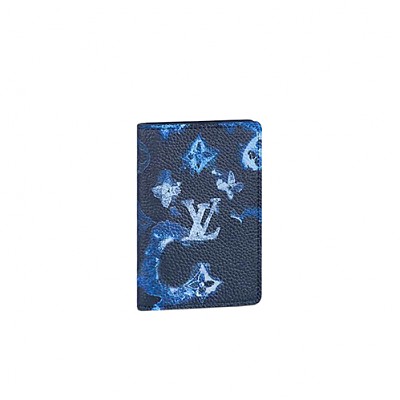 [스페셜오더]LOUIS VUITTON-M63251 루이비통 느와르 다크 인피니티 가죽 포켓 오거나이저