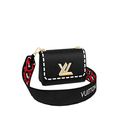 [스페셜오더]LOUIS VUITTON-M58569 루이비통 블랙 토뤼옹 터프팅 디테일 트위스트 PM