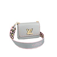 [스페셜오더]LOUIS VUITTON-M58568 루이비통 블랙 에삐 레오파드 프린트 트위스트 MM