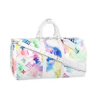 LOUIS VUITTON-M25002 루이비통 샌드 모노그램 서핑 키폴 반둘리에 50