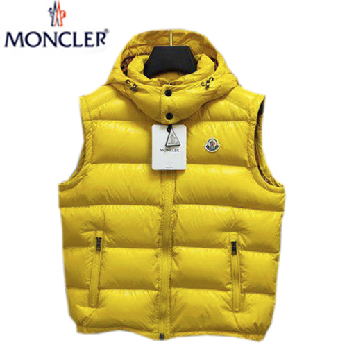 MONCLER-09292 몽클레어 옐로우 패딩 조끼 남성용