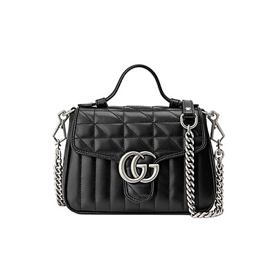 [스페셜오더]GUCCI-583571 8561 구찌 베이지 GG 마몽 미니 탑 핸들 백