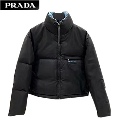 PRADA-10123 프라다 화이트 나일론 패딩 여성용