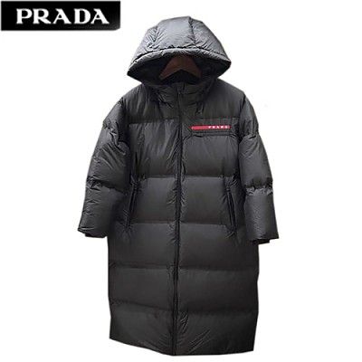 PRADA-10295 프라다 그레이 나일론 롱 패딩 여성용