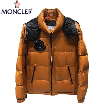 MONCLER-102311 몽클레어 오렌지 패치 장식 패딩 남성용