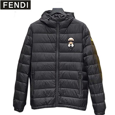 FENDI-103010 펜디 화이트 패치 장식 패딩 남성용