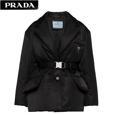 PRADA-29Y862 프라다 블랙 리나일론 다운 재킷 여성용