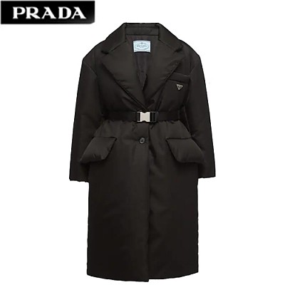 PRADA-29Y862 프라다 블랙 리나일론 다운 재킷 여성용