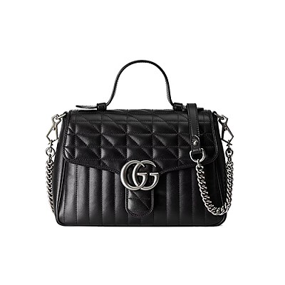 [스페셜오더]GUCCI-‎498110 2535 구찌 브라운 GG 마몽 스몰 탑 핸들백