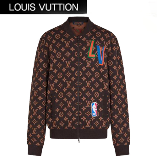 LOUIS VUITTON-1A8WYN 루이비통 브라운 모노그램 NBA 그래픽 블루종