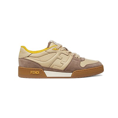 FENDI-7E1493 펜디 블랙 스웨이드 펜디 매치 로우탑 스니커즈 남여공용