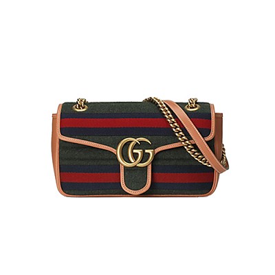 [스페셜오더]GUCCI 443497-4881 구찌 언스킬드 워커 GG 마몽 스몰 숄더백