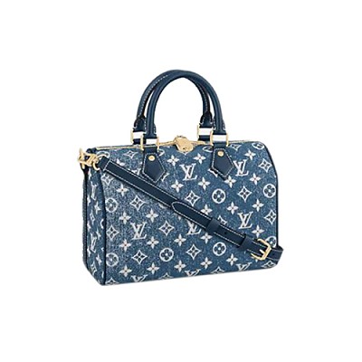 [스페셜오더]LOUIS VUITTON-M58524 루이비통 블랙 모노그램 앙프렝뜨 스피디 반둘리에 25